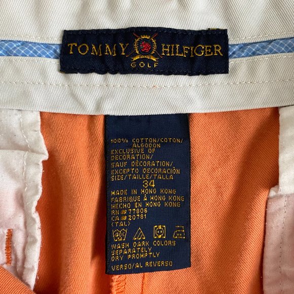 Vintage Tommy Hilfiger Golf Coral Pleated Shorts - Picture 3 of 5